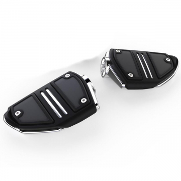 view Goldstrike 68400 Twin Rail Footrests w/o Adapter, Chrome Honda Goldwing 1800 2018+