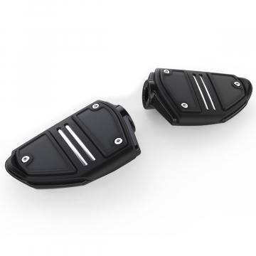 view Goldstrike 68420 Twin Rail Footrests w/o Adapter, Black Honda Goldwing 1800 2018+