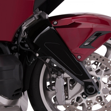 view Goldstrike 78121 Front Fork Covers, Black for Honda Goldwing 2018+