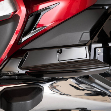 view Goldstrike 78181 Passenger Floorboard Mount Covers, Black for Honda Goldwing 2018+