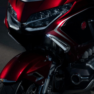 view Goldstrike 78315 Lighted Vent Trim, Chrome for Honda Goldwing 2018+