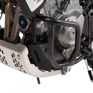 view Hepco & Becker 501.7678 00 01 Lower Crashbars, Black for CF Moto 450 MT 2024+