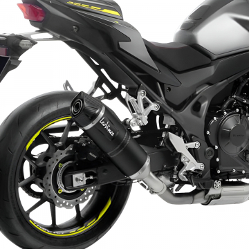 view LeoVince LV One Evo Black Edition Slip-On Exhaust for Honda CB750 Hornet 2023+