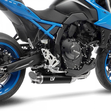 view LeoVince LV RACE Black Full Exhaust for Suzuki GSX-8S '23-'24