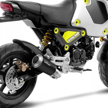 view LeoVince LV-10 Black Low Mount Full Exhaust for Honda MSX-125 / Grom '22-'24