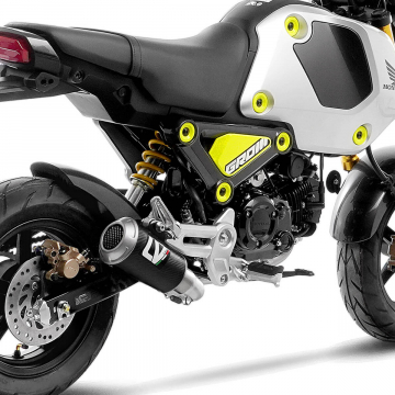 view LeoVince LV-10 Carbon Full Low Mount Exhaust for Honda MSX-125 / Grom '22-'24