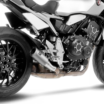 view LeoVince LV CORSA Titanium Slip-on Exhaust for Honda CB1000R Neo Sports Cafe '18-'24