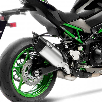 view LeoVince LV-14 R Titanium Slip-on Exhaust for Kawasaki Z900 2017+