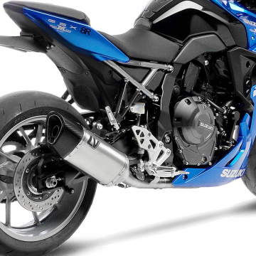 view LeoVince 15606TU LV-14 R Titanium 2-into-1 Exhaust System for Suzuki GSX-8S/R 2023+