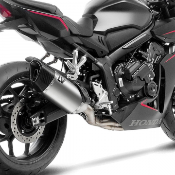 view LeoVince LV-14 R Full Exhaust for Honda CB650R Neo Sports Cafe / CBR650R 2019+
