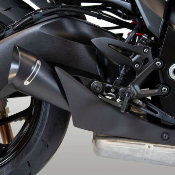 view M4 SU6212-GP19 GP Black Slip-on Exhaust for Suzuki Katana (2020-2024)