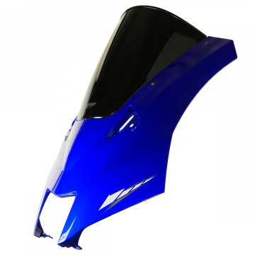 view MRA "R" Racing Windshield, Black for Yamaha YZF-R9 2025+