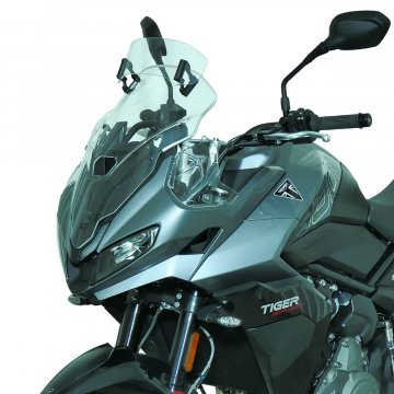 view MRA "VTM" Vario Touring Windshield, Clear for Triumph Tiger Sport 800 2025+