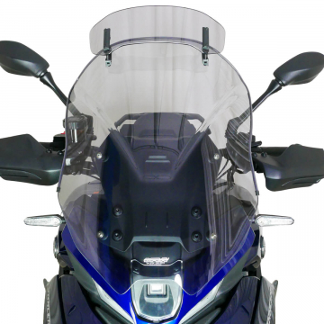 view MRA "VTM" VarioTouring Windshield, Smoke-Grey for Yamaha Tracer 9 / GT 2025+