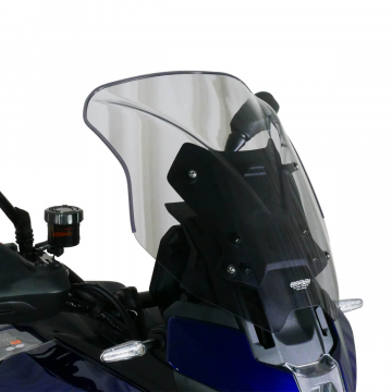 view MRA "SPM" Sport Windshield, Smoke-Grey for Yamaha Tracer 9 /GT 2025+