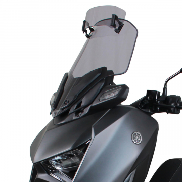 view MRA "VTM" Vario Touring Windshield, Smoke-Grey for Yamaha X-MAX 300 2025+