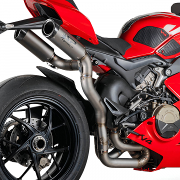 view Spark Double Dyno Semi-Full Exhaust, Titanium Ducati Panigale V4 R/S & Streetfighter V4 S