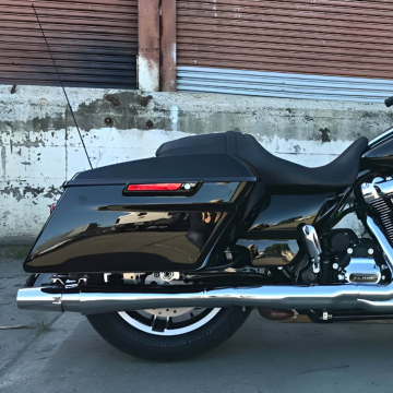 view Thunderheader 1066 ThunderCones Slip-on Exhausts, Chrome for Harley Touring 2017+