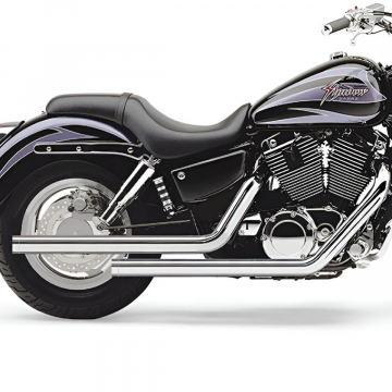 view Cobra 1623T Dragster Exhaust System, Chrome for Honda Shadow 1100 Sabre '00-'07