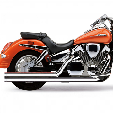view Cobra 1931T Speedster Long 2:2 Full Exhaust, Chrome for Honda VTX1300 '03-'09