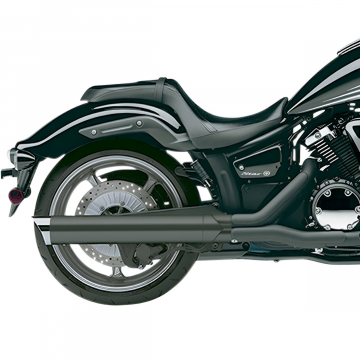 view Cobra 2270B 4" Slip-on Exhaust, Black for Yamaha Stryker '11-'17