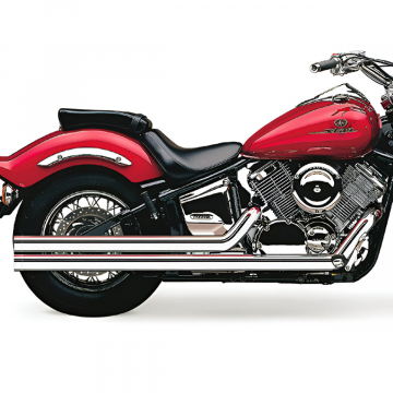 view Cobra 2917T Speedster Long 2:2 Full Exhaust, Chrome for Yamaha V-Star 1100 '99-'09