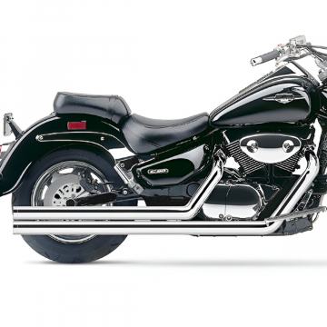 view Cobra 3920T Speedster Long Full Exhaust, Chrome for Suzuki C90T/C50T '05-'09