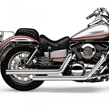 view Cobra 4619T Dragster Exhaust System, Chrome for Kawasaki Vulcan 1500/1600 '96-'08