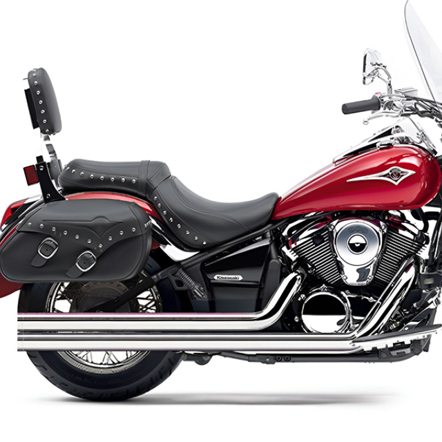 Cobra 4918T Speedster Long Exhaust for Kawasaki Vulcan 900 Custom