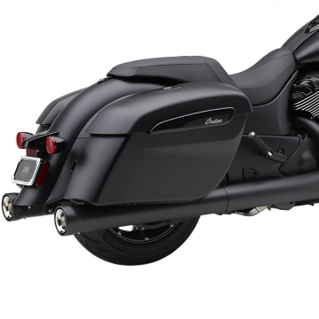 view Cobra 5205B 4" Neighbor Haters Slip-on Exhausts for Indian Chieftain/Roadmaster