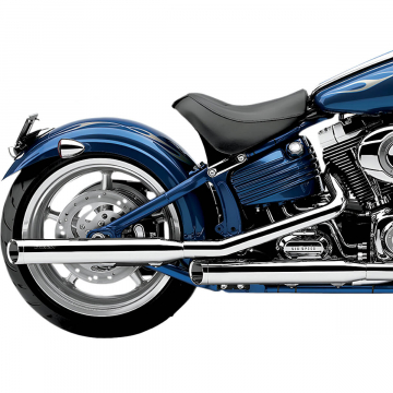 view Cobra 6003 3" Slip-on Exhausts, Chrome for Harley Softail '07-'17