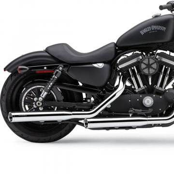 view Cobra 6031 3" Slashcut Slip-on Exhausts, Chrome for Harley Sportster '14-'21