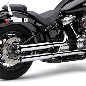 Cobra 6048 Neighbor Hater Slip-on Exhausts for Harley Softail FLHC/FLSB '18-'22