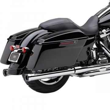 view Cobra 6071 RPT 3" Slip-on Exhausts, Chrome for Harley Touring FL '17-'22