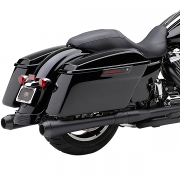 view Cobra 6208RB EL Diablo 4" Slip-on Exhausts, Black for Harley Touring FL '17-'22