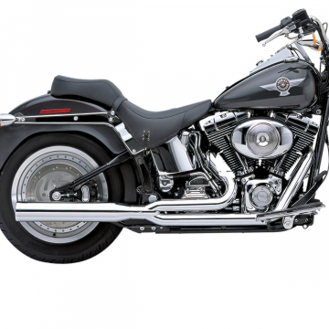 view Cobra 6420 Power Pro HP Full Exhaust, Chrome for Harley Softail '86-'06