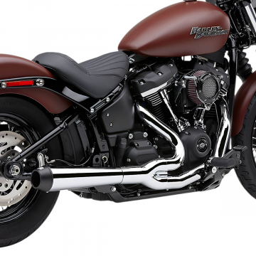 Cobra 6478 EL Diablo 2-into-1 Full Exhaust, Chrome for Harley Softail '18-'20