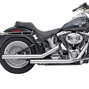 view Cobra 6810T Dragsters 2-into-2 Full Exhaust, Chrome for Harley Softail '86-'06