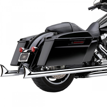 view Cobra 6975 Speedster Duals Full Exhaust, Chrome for Harley Touring '17-'22
