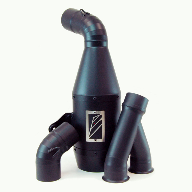 Competition Werkes WDSCR5-BV Slip-on Exhaust, Full Black for