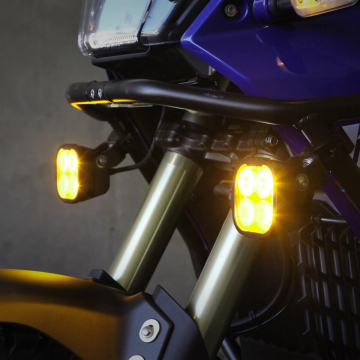 Denali DNL.DL4.050.Y DL4 Driving Light W/ Datadim Technology, Yellow