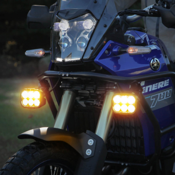 view Denali DNL.DL6.050.A DL6 Driving Light W/ Datadim Technology, Amber