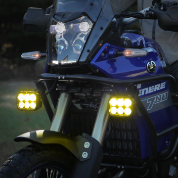 view Denali DNL.DL6.050.Y DL6 Driving Light W/ Datadim Technology, Yellow