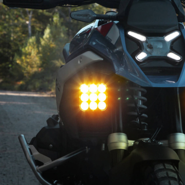 view Denali DNL.DL9.050.A DL9 Driving Light W/ Datadim Technology, Amber