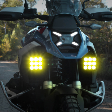 view Denali DNL.DL9.050.Y DL9 Driving Light W/ Datadim Technology, Yellow