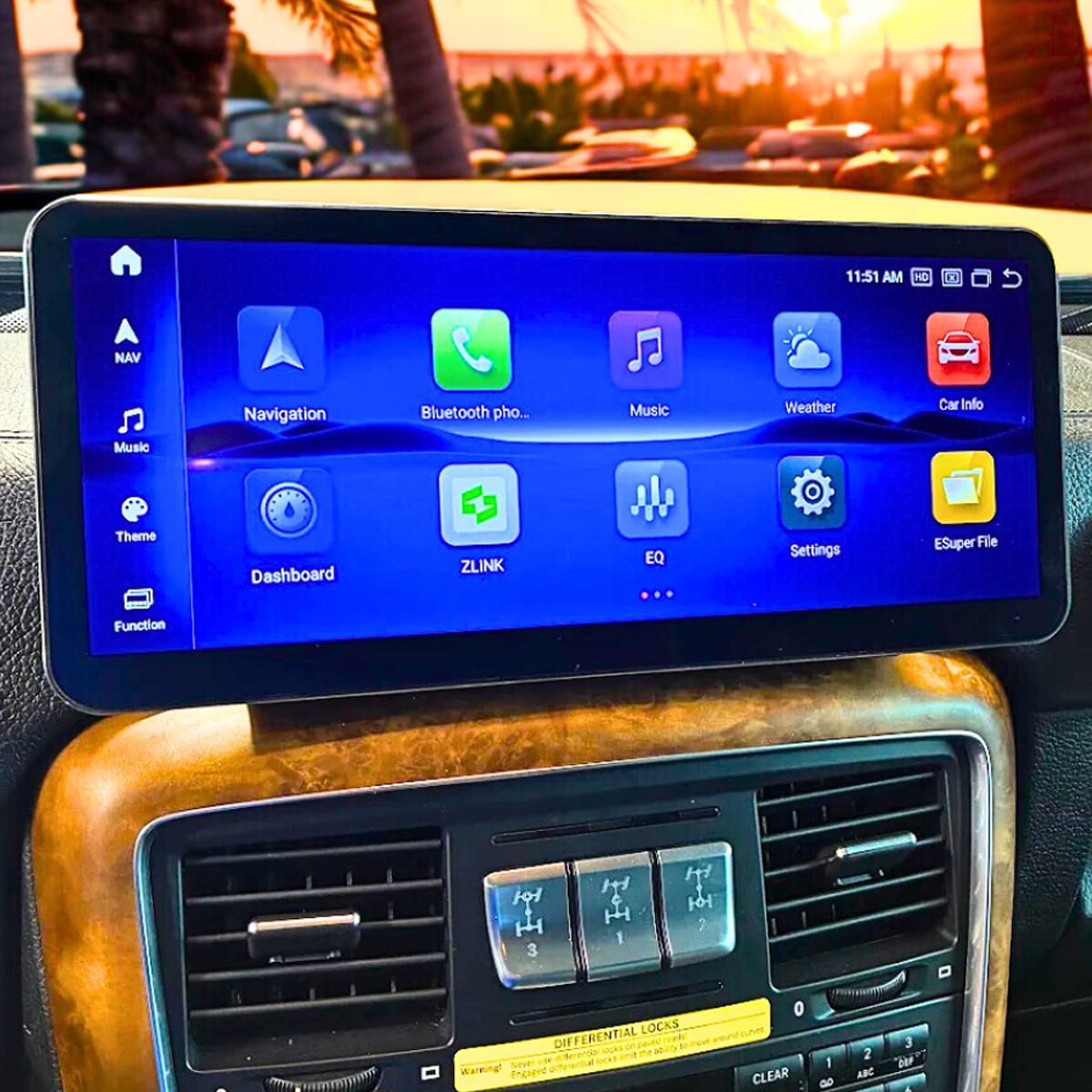 DMP Android Command Screen for Mercedes-Benz G-Class W463 (2012+