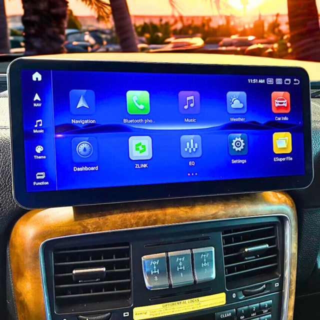 DMP Android Command Screen for Mercedes-Benz G-Class W463 (2012+