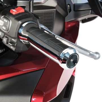 view Goldstrike 57001 Grips, Chrome for Honda Goldwing GL1800 2018+