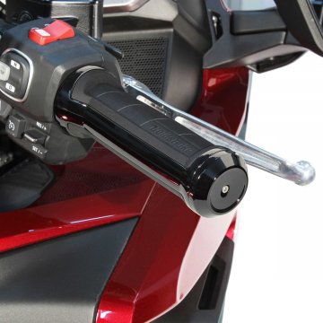 view Goldstrike 57002 Grips, Black for Honda Goldwing GL1800 2018+