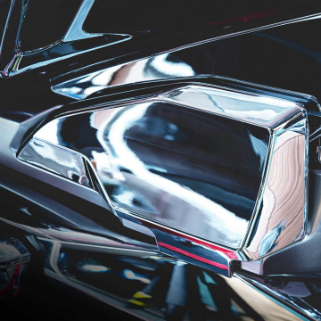 view Goldstrike 78380 Twinart Passenger Floorboard Covers, Chrome for Honda GL1800 2018+